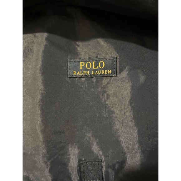 Polo Ralph Lauren Back Pack Black With Blue - Picture 6 of 7